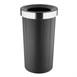 Bolero Ronde Zwarte Bak Met Open Deksel 60Ltr