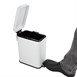 Jantex Slanke Badkamerprullenbak Wit 5Ltr