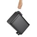 Jantex Slanke Washroom Prullenbak Zwart 5Ltr