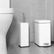 Jantex Vierkante Toiletborstel En Houder - Wit