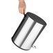 Jantex Ronde Geborsteld Stalen Pedaalemmer 3Ltr