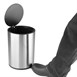 Jantex Ronde Geborsteld Stalen Pedaalemmer 3Ltr