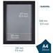 Europel Klapframe A4 25mm Mat Zwart