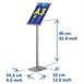 Europel Infostand Met Klaplijst A3 25mm
