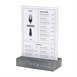 Europel Bordhouder A5 Polystone Anthraciet