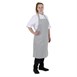 Whites Schort Grijs Wit Slagers Streep