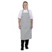 Whites Schort Grijs Wit Slagers Streep