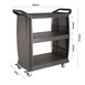 Vogue Mobiele Trolley Van Polypropyleen