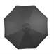 Bolero Sevilla Ronde Parasol 3M Diameter Zwart