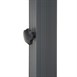 Bolero Venice Heavy Duty Parasol Zwart 3,5M