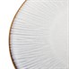Olympia Drift Grijze Coupe Borden Met Reliëf, 280 mm (Pak Van 4)