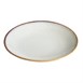 Olympia Drift Grey Coupe Low Bowls Met Reliëf, 260 mm (Pak Van 4)
