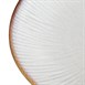 Olympia Drift Grey Coupe Low Bowls Met Reliëf, 260 mm (Pak Van 4)