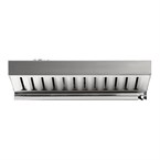 Afzuigkap Voor Buffalo Smart Touchscreen Combimagnetron 7 x GN 1/1 Ck079