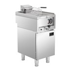 Buffalo 600 Serie Vrijstaande Enkele Tank Elektrische Friteuse 8Ltr