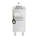 Buffalo 600 Serie Vrijstaande Enkele Tank Elektrische Friteuse 8Ltr