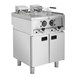 Buffalo 600 Serie Vrijstaande Elektrische Friteuse Met Dubbele Tank 2X 8Ltr