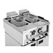 Buffalo 600 Serie Vrijstaande Elektrische Friteuse Met Dubbele Tank 2X 8Ltr