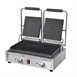 Buffalo Bistro Dubbele Geribbelde Contactgrill