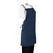 Southside Schort Denim Blauw Met Bruine Bandjes