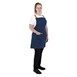 Southside Schort Denim Blauw Met Bruine Bandjes
