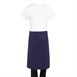 Southside Katoenen Canvas Bistro Schort Marine