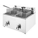 Buffalo Dubbele Elektrische Friteuse Met Timer 2X8Ltr
