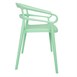 Bolero Mateo Caféstoelen Mintgroen (Pak Van 2)