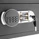 Bolero Standaard Hotelsafe Zwart 200x310x200mm