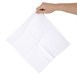 Nisbets Essentials 2-Laags 4-Voudige Witte Lunchservetten (Pak Van 50)