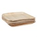 Fiesta Composteerbare Palmblad Borden Vierkant 250mm (Verpakking Van 100)