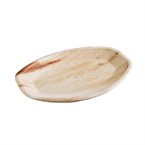 Fiesta Composteerbare Ovale Palmblad Borden 360mm (Verpakking Van 100)