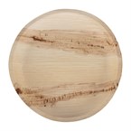 Fiesta Composteerbare Palmblad Borden Rond 250mm (Pak Van 100)