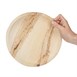 Fiesta Composteerbare Palmblad Borden Rond 250mm (Pak Van 100)