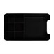 Olympia Kristallon Bar Caddy Verchroomd Abs