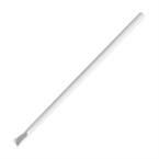 Fiesta Composteerbare Papieren Lepelrietje Wit 210x8mm (Verpakking Van 250)
