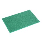 Jantex Groene Volledig Gerecyclede Schuursponsjes 9X6" (Pakket Van 10)