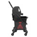 Jantex 20Ltr Hoge Mopemmer En Wringer - Rode Opdruk