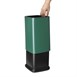 Bolero Vierkante Afvalbak Groen 7Ltr