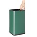 Bolero Vierkante Afvalbak Groen 10Ltr