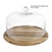 Olympia Rond Acacia Houten Bord Voor 280mm Koepel