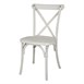 Bolero Manhattan Kruisrugleuning Resin Stoelen Limewash (Verpakking Van 4)