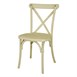 Bolero Manhattan Kruisrug Harsstoelen Naturel (Set Van 4)
