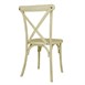 Bolero Manhattan Kruisrug Harsstoelen Naturel (Set Van 4)
