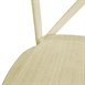 Bolero Manhattan Kruisrug Harsstoelen Naturel (Set Van 4)