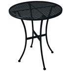 Bolero ronde stalen bistrotafel zwart 60cm (15 stuks)