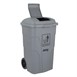 Jantex 120Ltr Container Met Voetpedaal Grijs