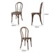 Bolero Soho Bentwood Stijl Hars Stoelen Notenhout (4 Stuks)