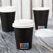 Nisbets Essentials Hete Bekers En Deksels Pakket 12Oz (Pak Van 300)