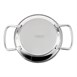 Olympia Tafel Presentatie Mini Paella Pan Roestvrij Staal 150mm